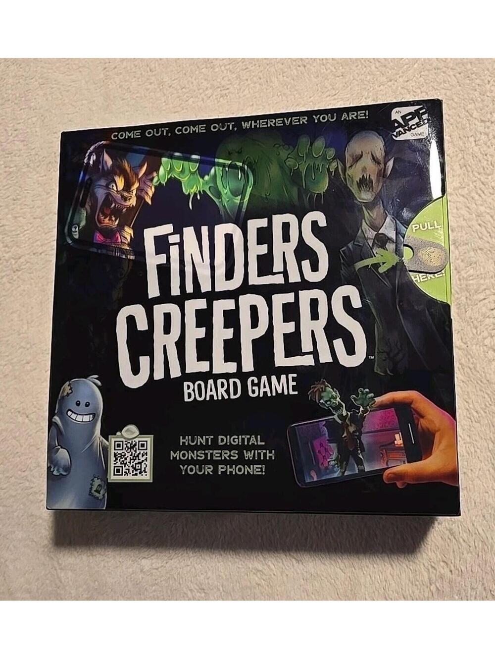 New Finders Creepers Board Game Complete